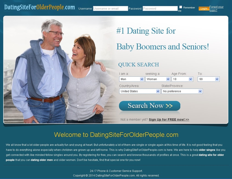 dating site for older people